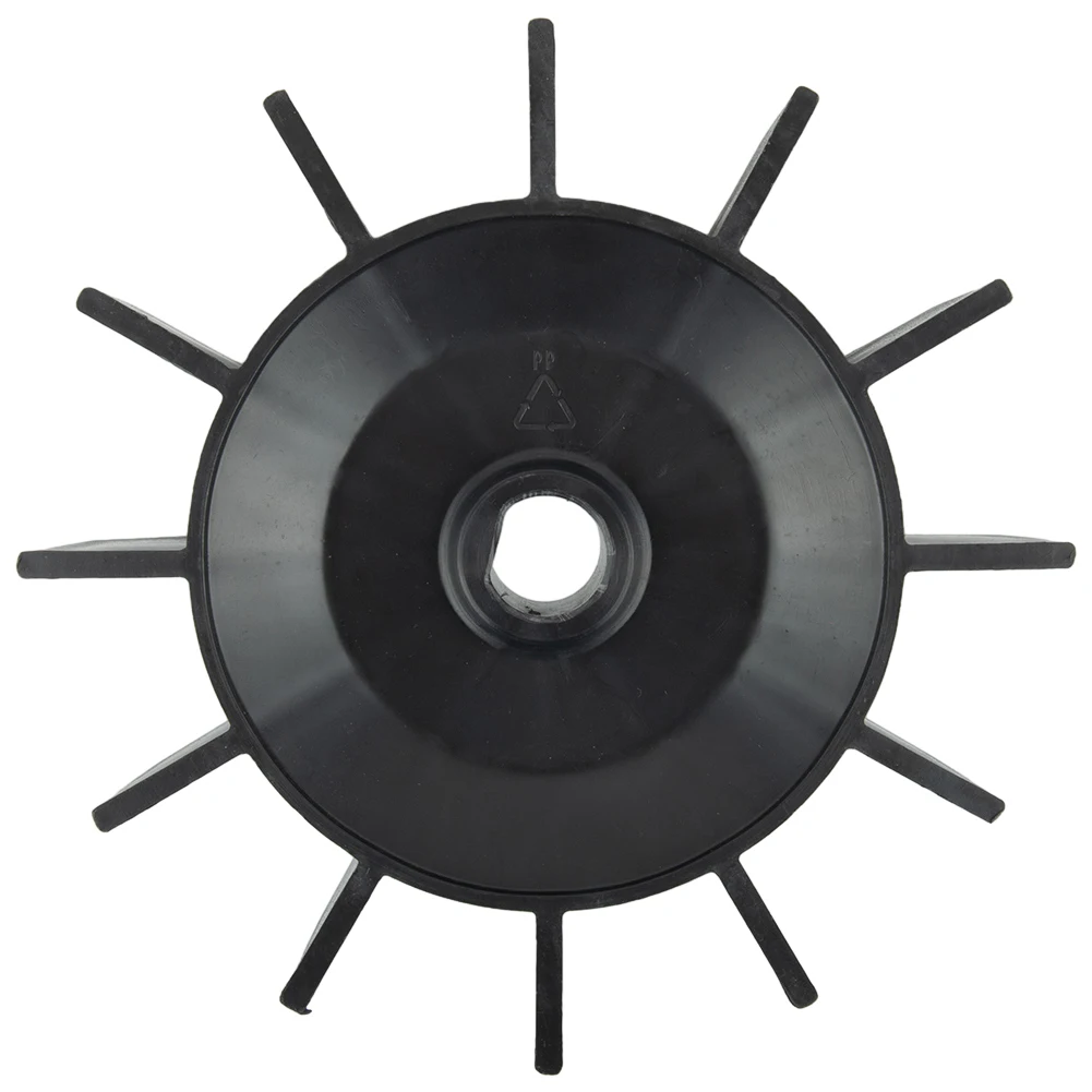 

Air Compressor Accessories Fan Blade 211mm 5P Black Engineering Plastic 0.94in Blade Fan Durable Air Compressor