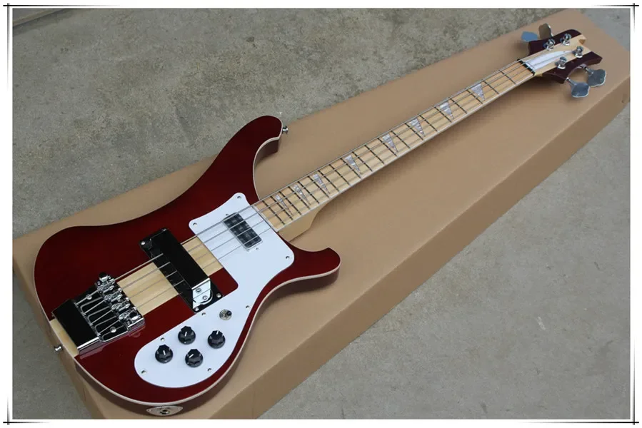 

4 Strings 4003 Electric Bass Guitar With Body Binding,Maple Fingerboard,Chrome Hardware,Can Be Customized