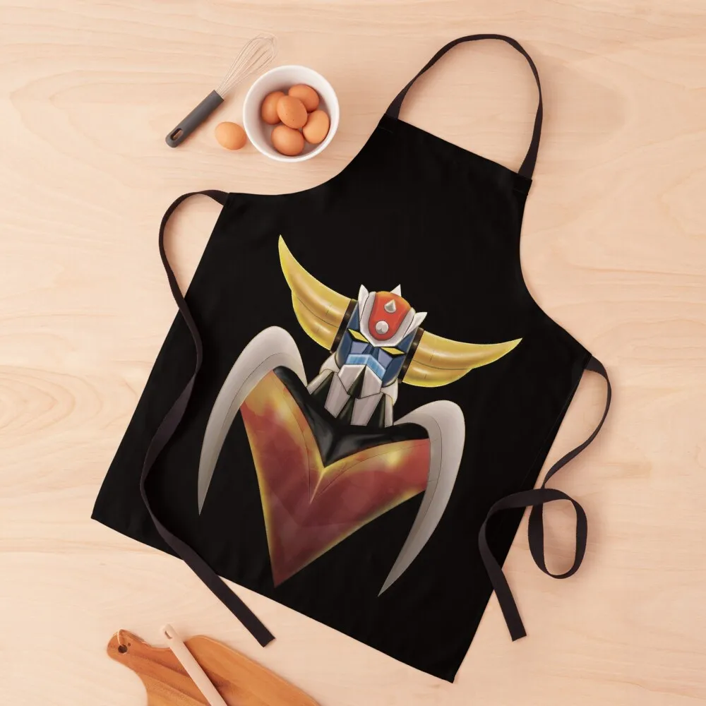 

UFO ROBO Grendizer Apron Manicurists barber uniform Womens Dresses Apron