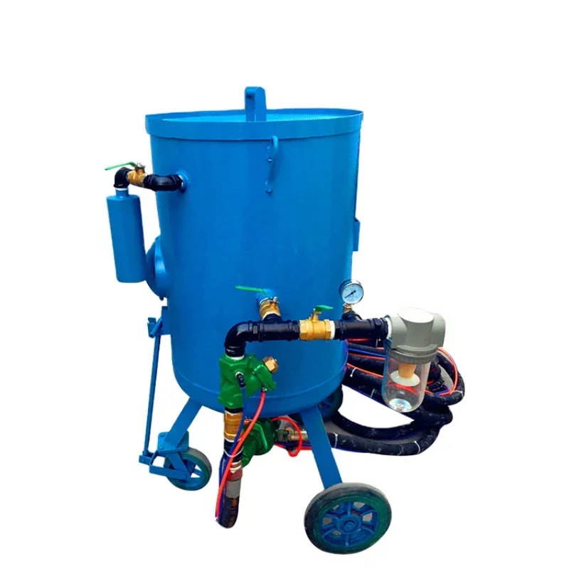 Yg Tipo Bagnato Mobile Sabbiatura Pentola Acqua Sabbia Blaster Bollitore Serbatoio Pallinatura Macchina
