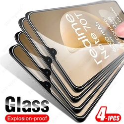 Clear Tempered Glass Case with 9H Screen Protector for Realme Note 70 (1Piece)