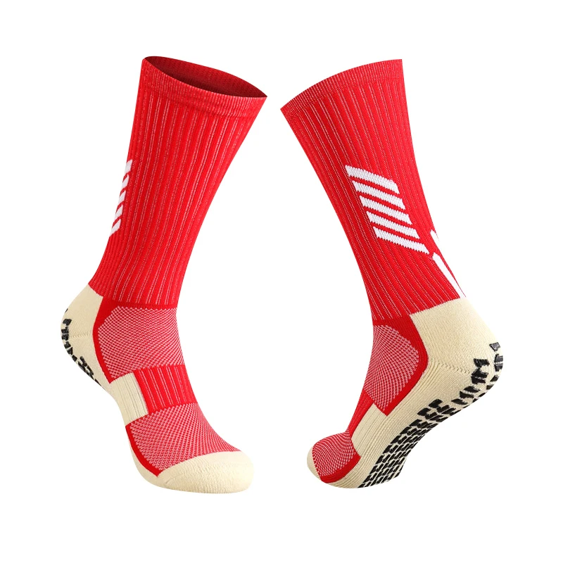 Soccer Socks Adults Anti Socks Slip Soccer Kids High Quality Athletic Sports Grip Sock Non Slip Football Basketball Hockey Socks Unisex
