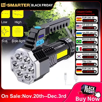 High Power Rechargeable Led Flashlights 1