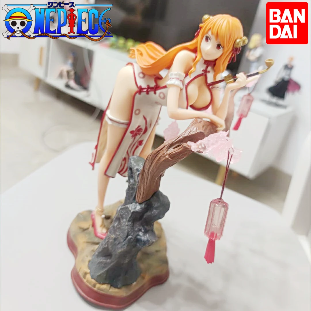 

26cm Anime One Piece Gk Cheongsam Nami Japanese Pvc Sexy Action Modle Doll Figurine Game Statue Adult Figma Collectible Toy Gift