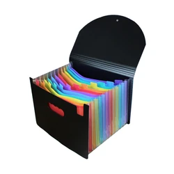 G5AA 13/24/36/48/60/72 poches classeur dossier télescopique debout A4 organisateur dossier d'extension support de rangement de