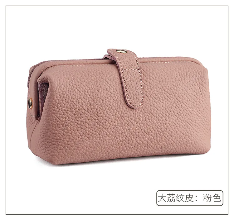 Echte Leder-Kosmetiktasche, multifunktionaler Reise-Toilettenartikel-Organizer für Damen, Herren, Unisex, Handytasche, Make-up-Tasche – Detail 22