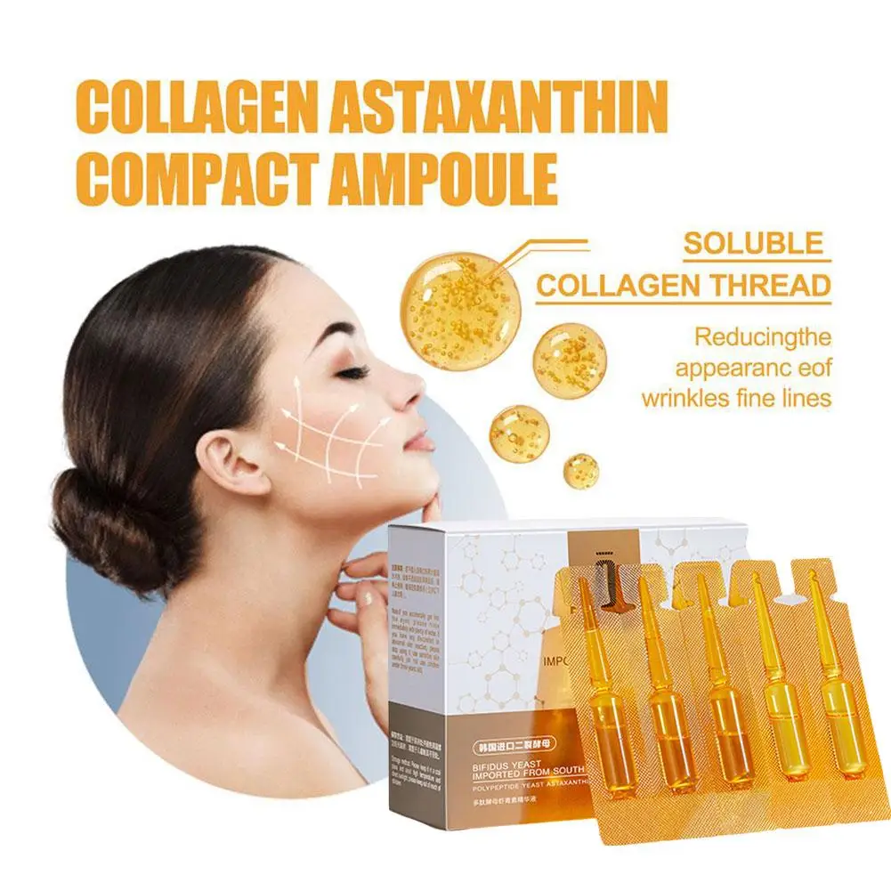 

2ml*20 Astaxanthin Essence Moisturizing And Moisturizing And Brightening Base Skin Oxygen Fading Skin Lines Imperial Fine T Q3b4
