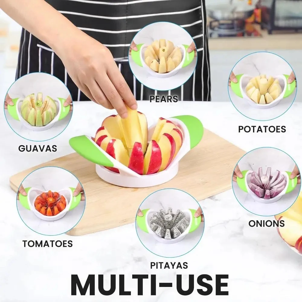 Apple Slicer Stainless Steel Kitchen Gadgets Divider Apple Cutter Multifunctional Vegetable Fruit Tools Kitchen Accessories