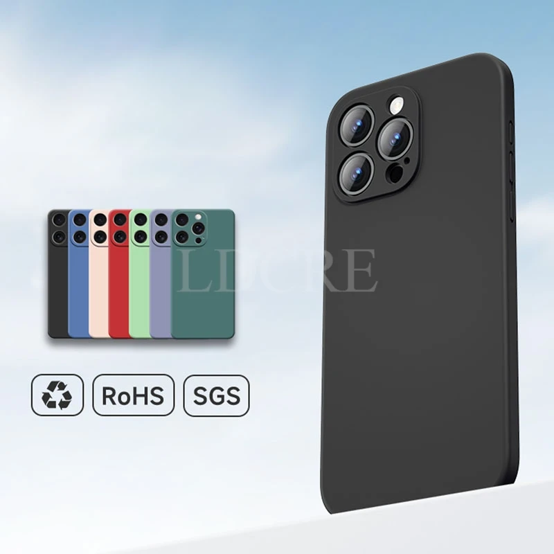 Premium Liquid Silicone TPU Rubber Phone Protector Case