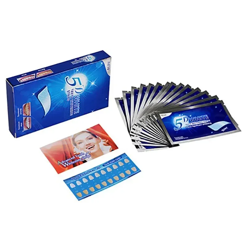 5D Teeth Whitening Toothpaste 7 Bags 14 Pieces