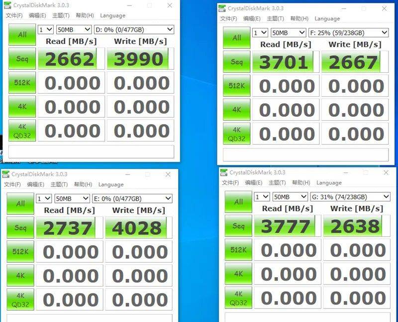 Pci-e 4.0 4x4 para M.2 Nvme 4-baías Cartão de Expansão para M.2 Nvme Unidade de Estado Sólido Ssd Pcie X16 4.0 Gen4 Discos Dividir Placas de Adaptador - Imagem 4