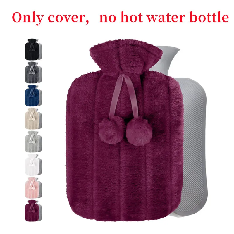 WinterFauxFurHotwaterbottleclothcoverRubberWarmChildrens