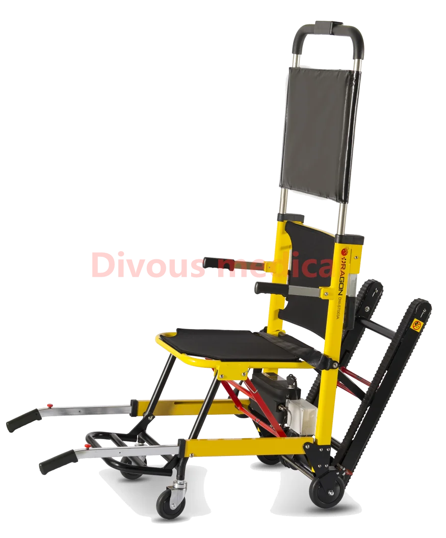 Best Price Track Mode Electric Stair Climber Wheelchair for Disabled Folding Climbing Machine