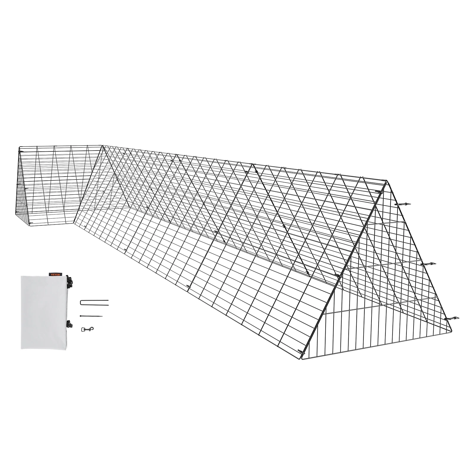Garden bed Cover 157.5 x 39.4 x 24.2in Outside Corner Frames
