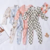 HappyFlute New Print Soft Bamboo Cotton Jumpsuit Footbinding Baby Romper Spring and Autumn Baby Boy&Girls Newborn Clothings 1