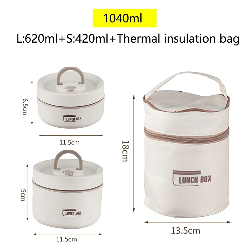 1040ml White