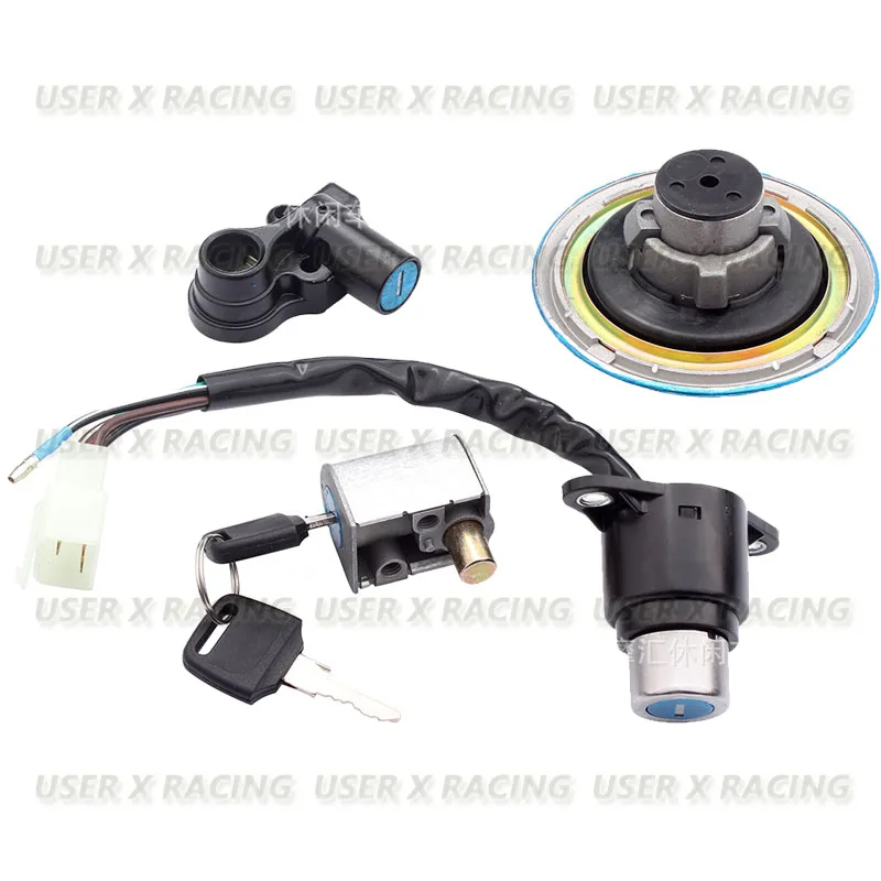 

USERX Universal Motorcycle Electric door lock fuel tank helmet lock for Honda CM125 CBT125 SDH125 Lifan High quality