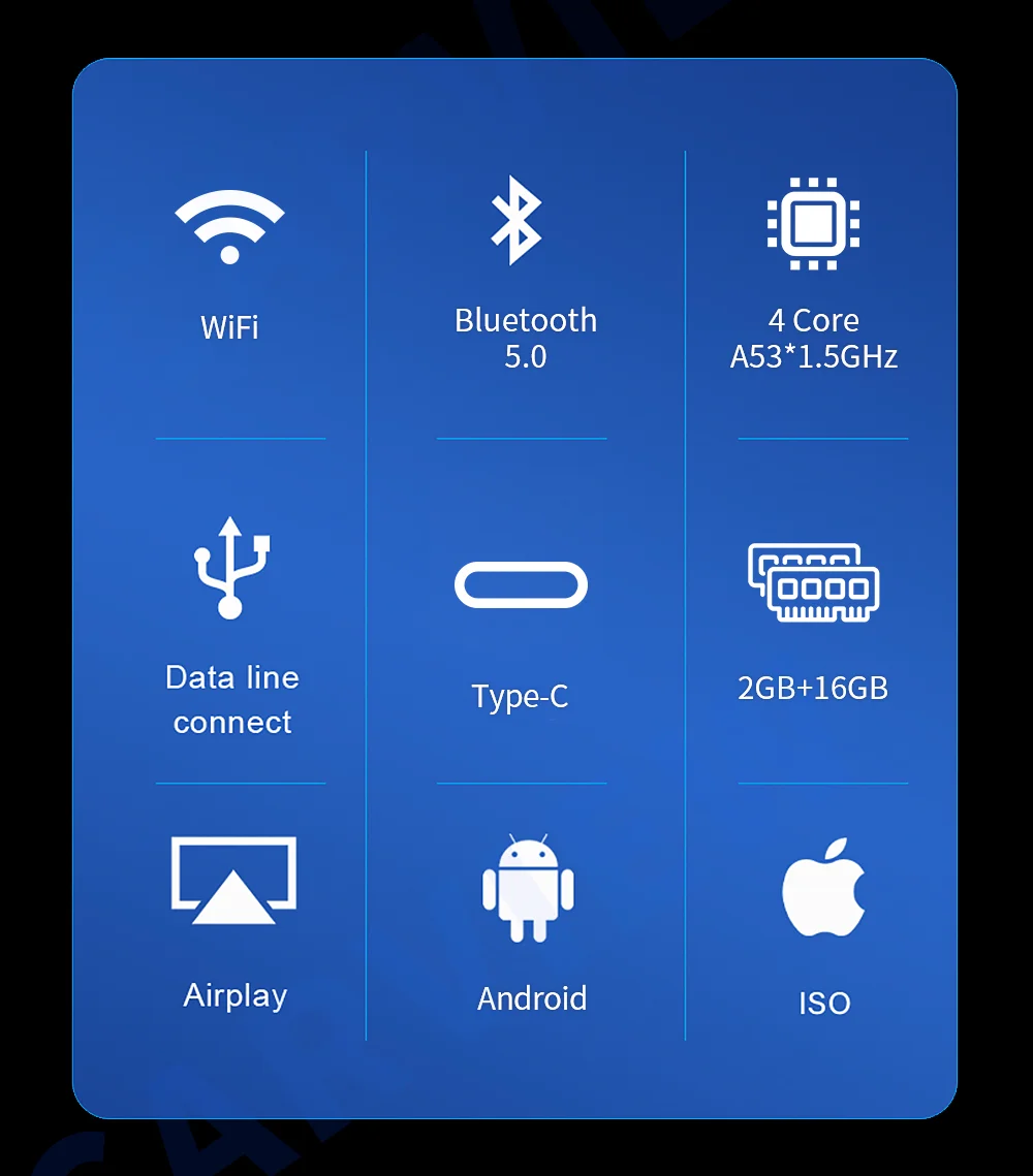 Carview 3 In 1 Andoroid Wireless Carplay Ai Box Adapter Android Auto