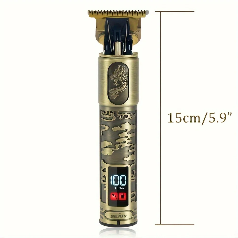 Sejoy Hair Clippers for Men Professional Cordless Barber Clippers for Hair Cutting Machine Rechargeable Beard Trimmer 6