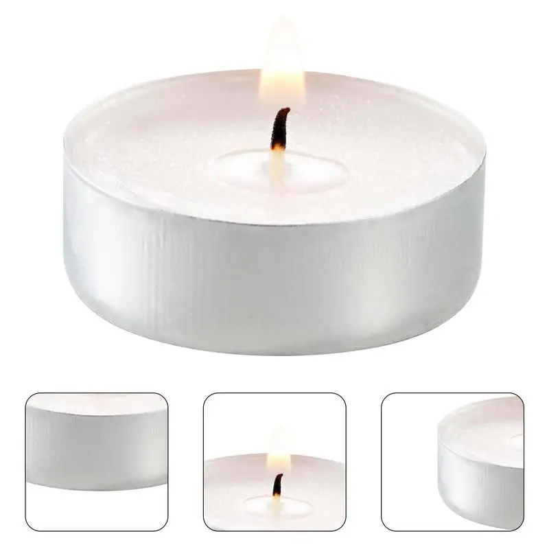 Unscented Smokeless Tealight Candles 1