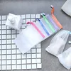 5pcs Soap Bag Soft for Shower, Soap Pouch Saver with Drawstring for Foaming and Drying,Hangable - Color Random 4
