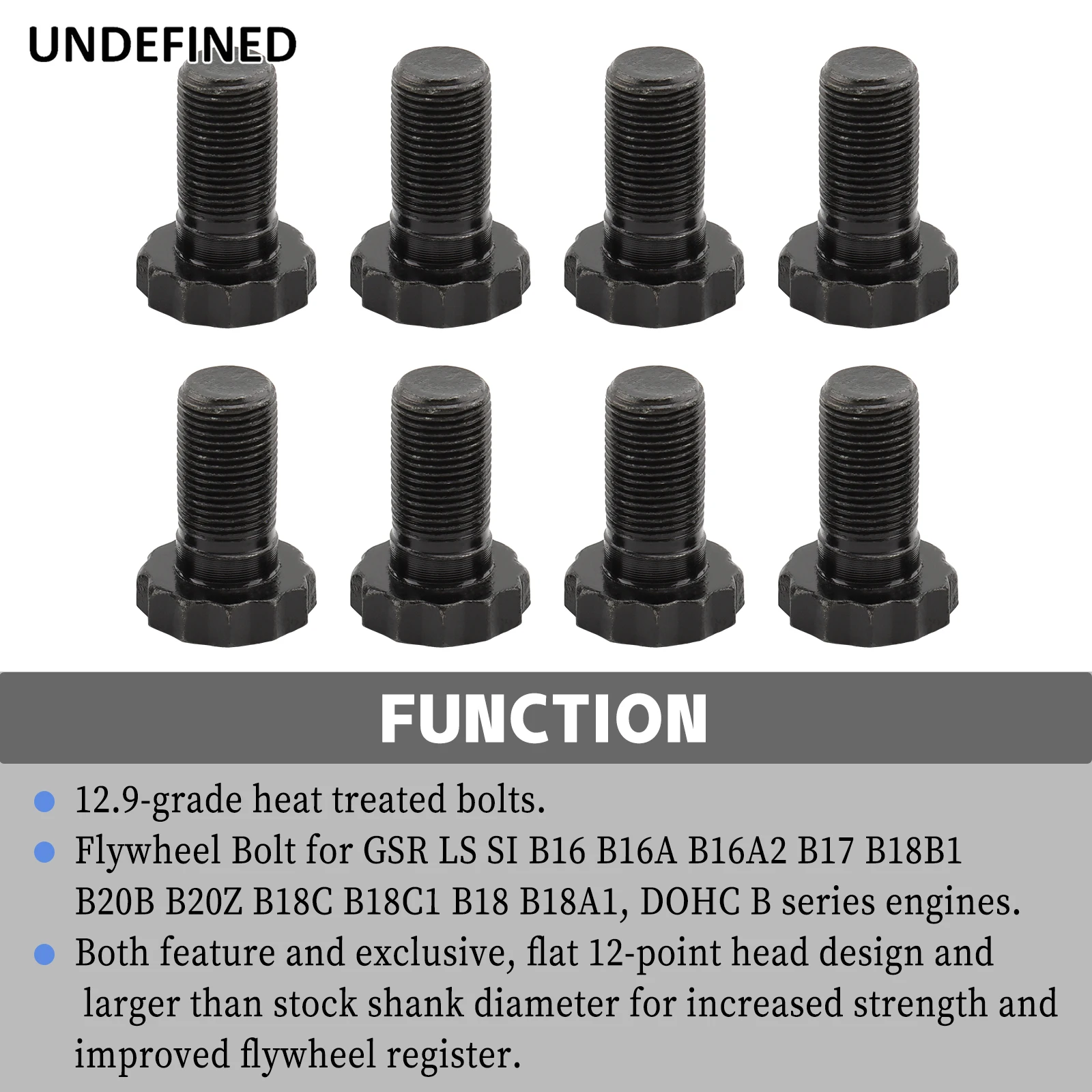 Flywheel Bolt Kit for Honda B Series Engines GSR LS SI etc Auto Parts