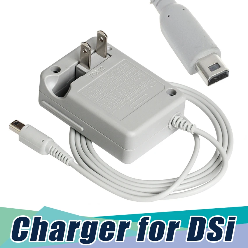 100pcs High Quality Wall Home Travel Battery Charger AC Adapter for Nintendo DSi / XL / 3DS 3DS XL