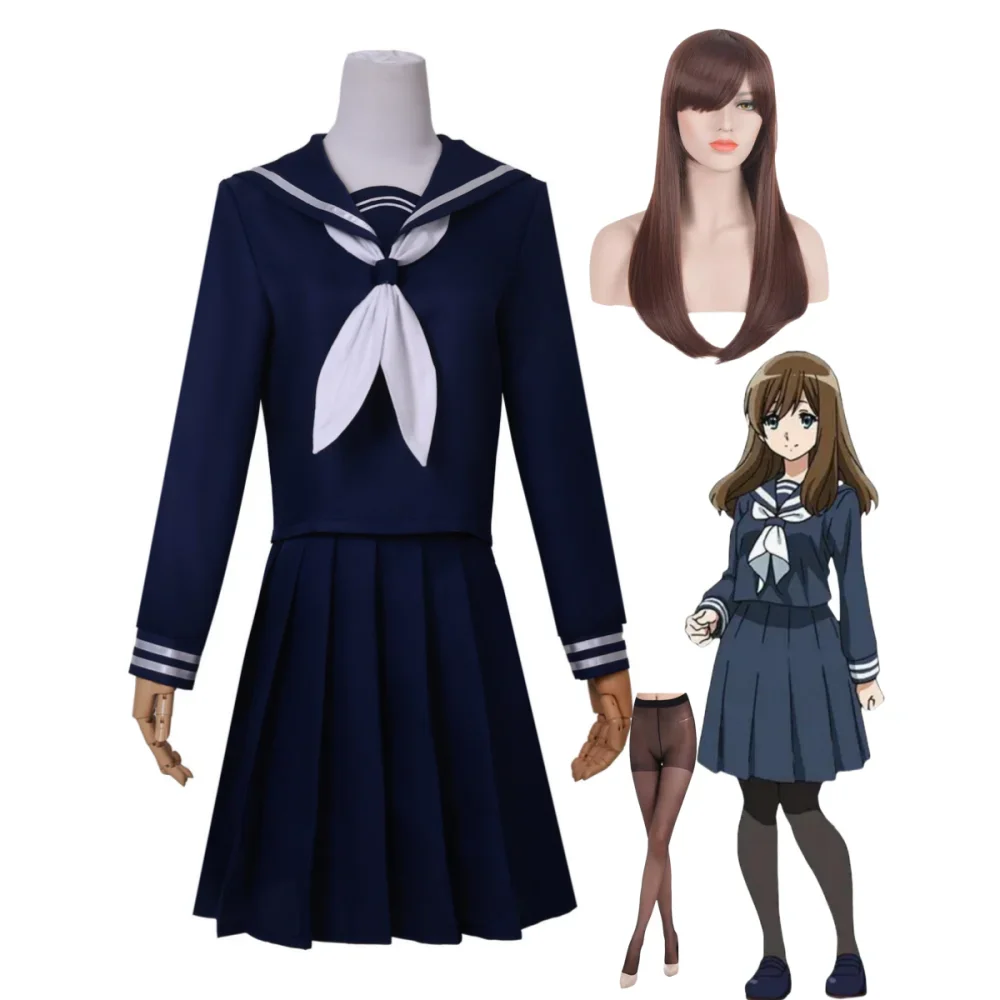 

Anime Hibike Euphonium 3 Kuroe Mayu Cosplay Costume Wig Sets