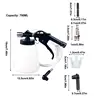 Brake Fluid Flush Kit 1L Manual Vacuum Fluid Pump Set Pneumatic Brake Bleeder Professional Brake Flush Machine Clutch Bleeder 6