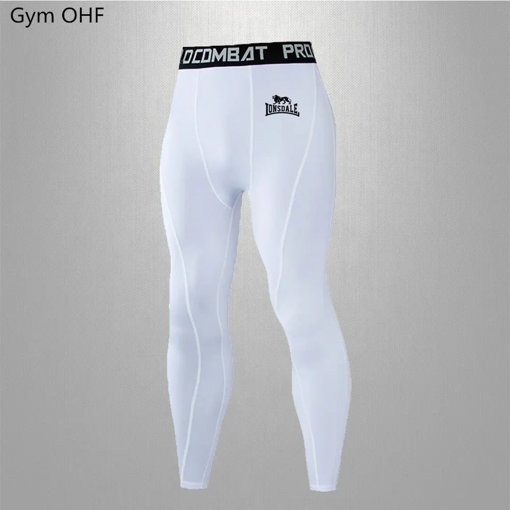 Compression short pants leggings men sports running tights gym fitness cycling base trousers training sports shorts sports leggings cycling shorts compression pants
