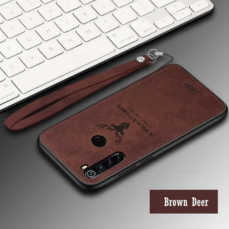 Stylish Magnetic Fashion Cloth Phone Case with Deer Design Cover
