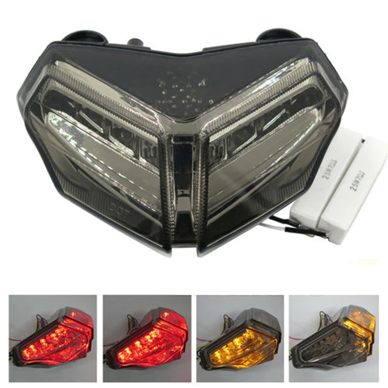 

Motorcycle LED Brake Turn Signals Integrated Rear Tail Light Blinker For Ducati 1098S 1098 1098R 848 Evo Corse Se 1198R 1198S
