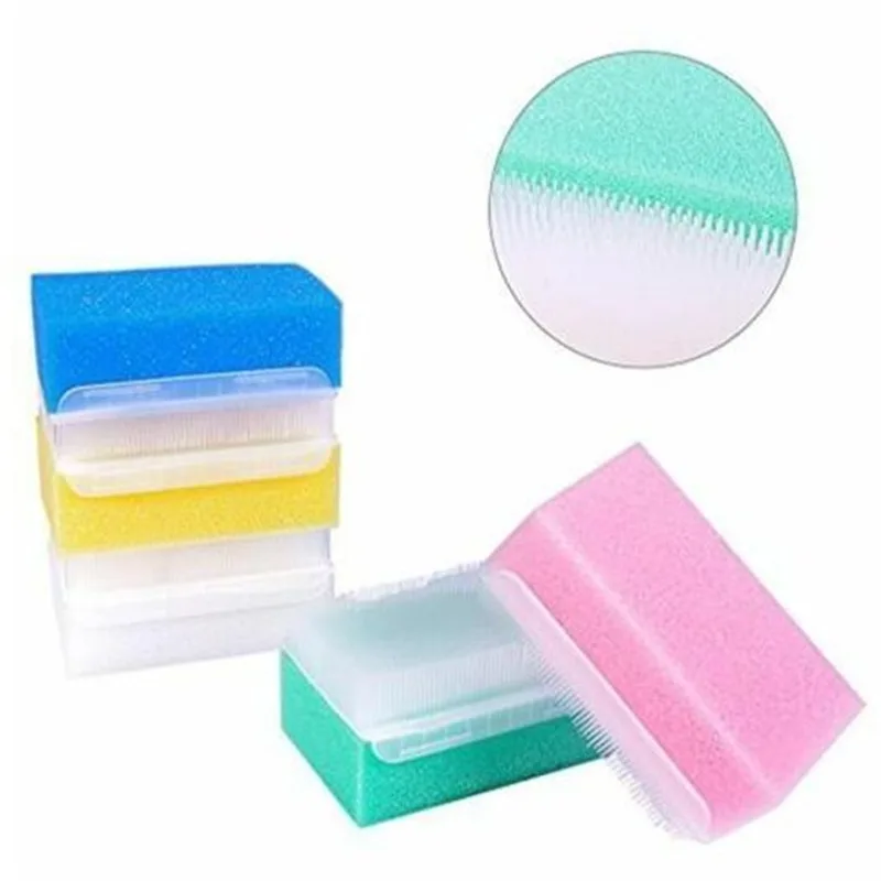 Baby Brush Baby Bath Sponge 5pcs/pack Children Sensory Brush Baby Bath Sponge Brush Surgical Hands Denture Cleaning Sterile Sponge Scrub Bristle