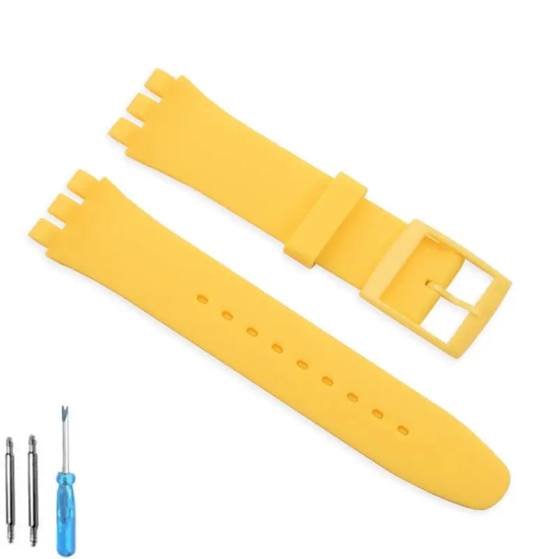 Colorful Transparent Soft Silicone Watch Strap Replacement Bracelet - Unisex
