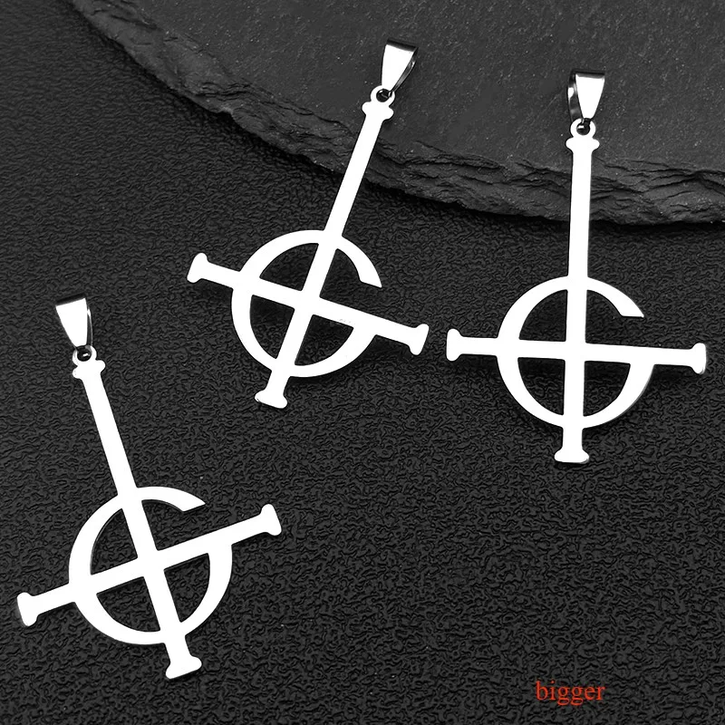 Stainless Steel Ghost Nameless Band BC Small Pendant