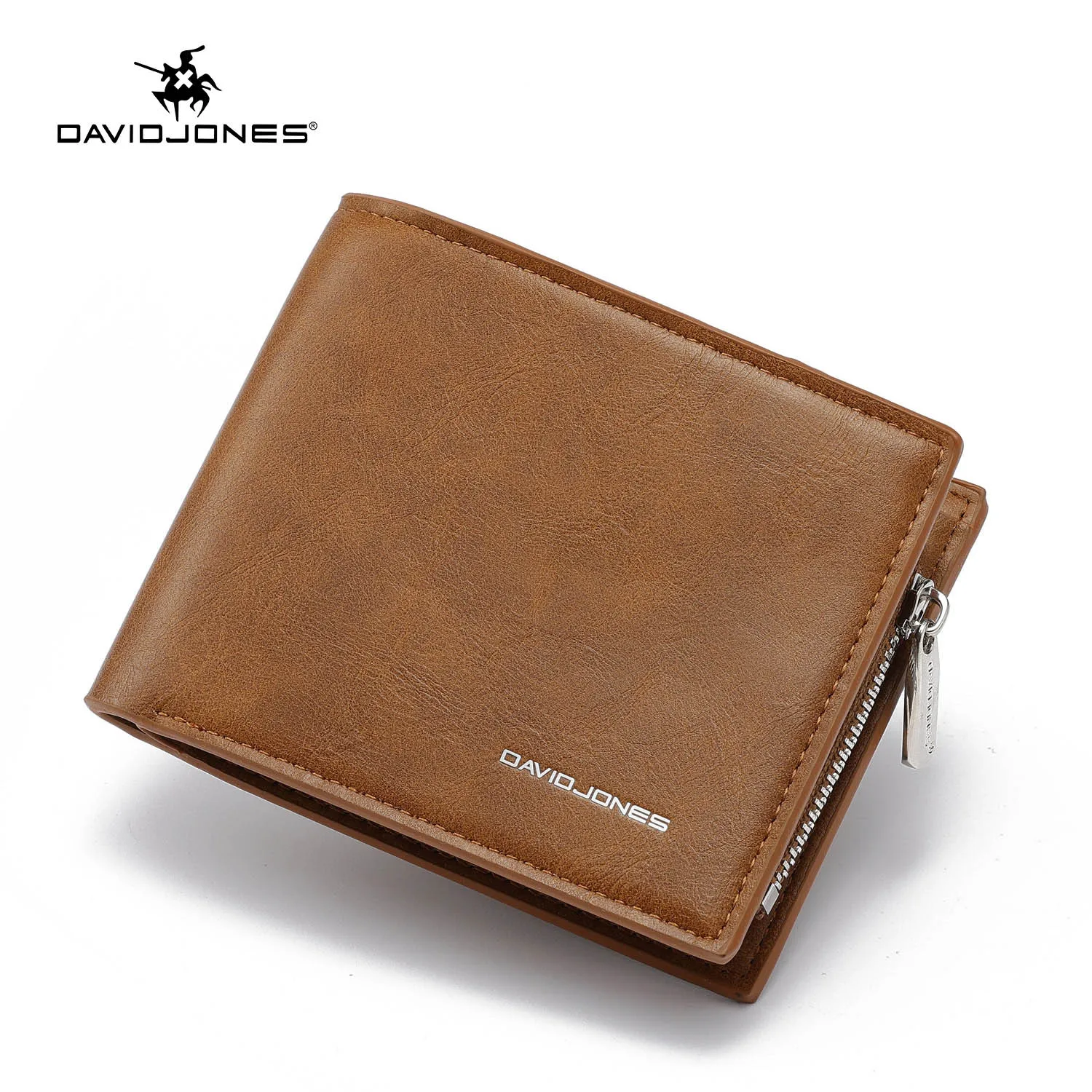 

2024 New David Jones Men's Purses Luxury Designer Wallets Coin Purse Card Holder Clutch Money Bag Unisex Wallet