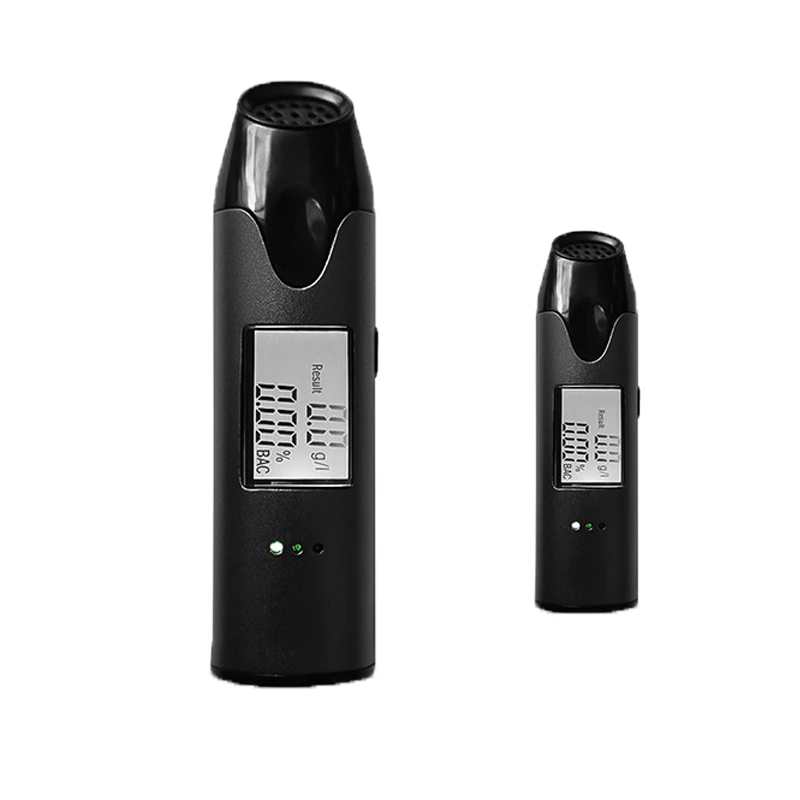 

Blowing Alcohol Breath Tester Breathalyzer LCD Screen Breathalyzer Portable Detector Quick Accuracy Response for Driving