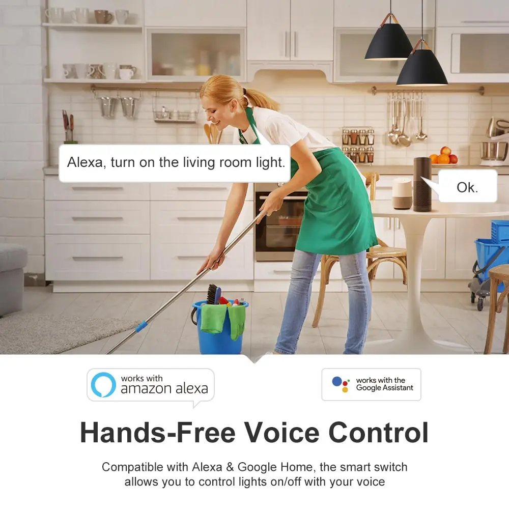 SONOFF 433 RF R2 Smart ON/OFF WiFi Switch, Support APP/433 RF/LAN/Voice Remote Control DIY Mode Works With Alexa Google Home