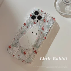 Cute Rabbit Grip Holder Phone Case with Enhanced Protection and Style for Honor X9 (4G 5G) (1)