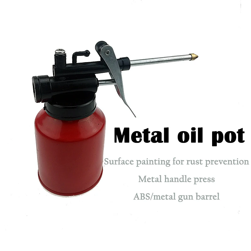 Transparent Oil Can Oiler Lubrication Oil Plastic Machine Pump High