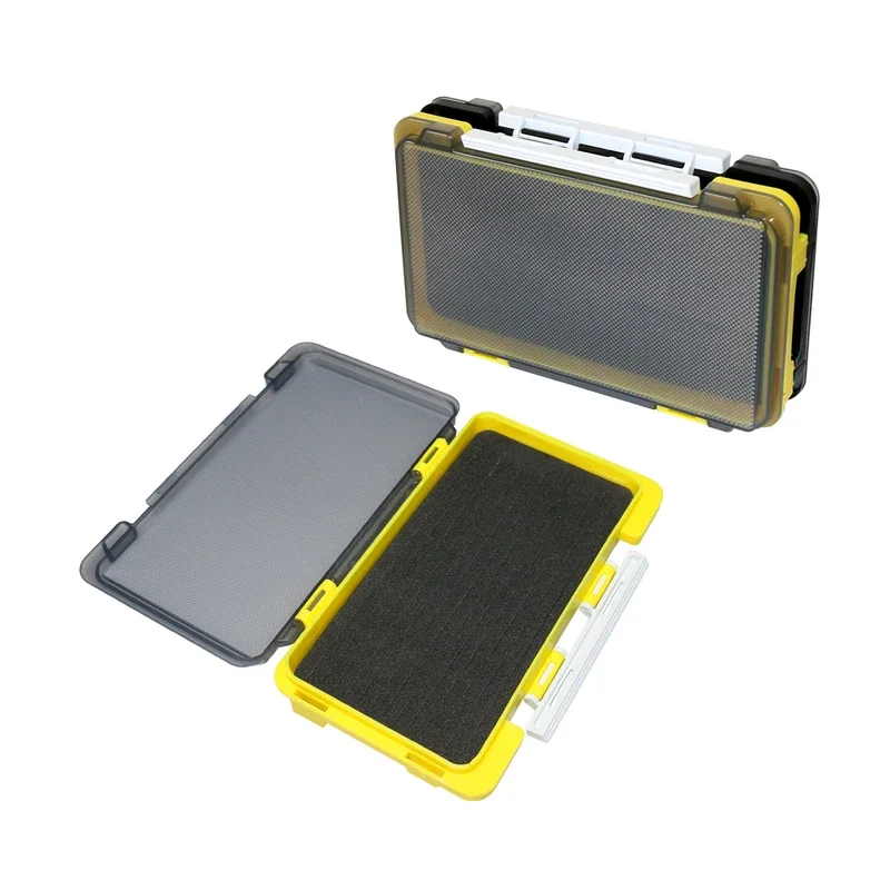 New Plastic Fishing Box Portable Sponge Pad Fly Lures Boxes Jig Head Hook Storage Organizer Spinner Spoon Bait Carp Tool Case