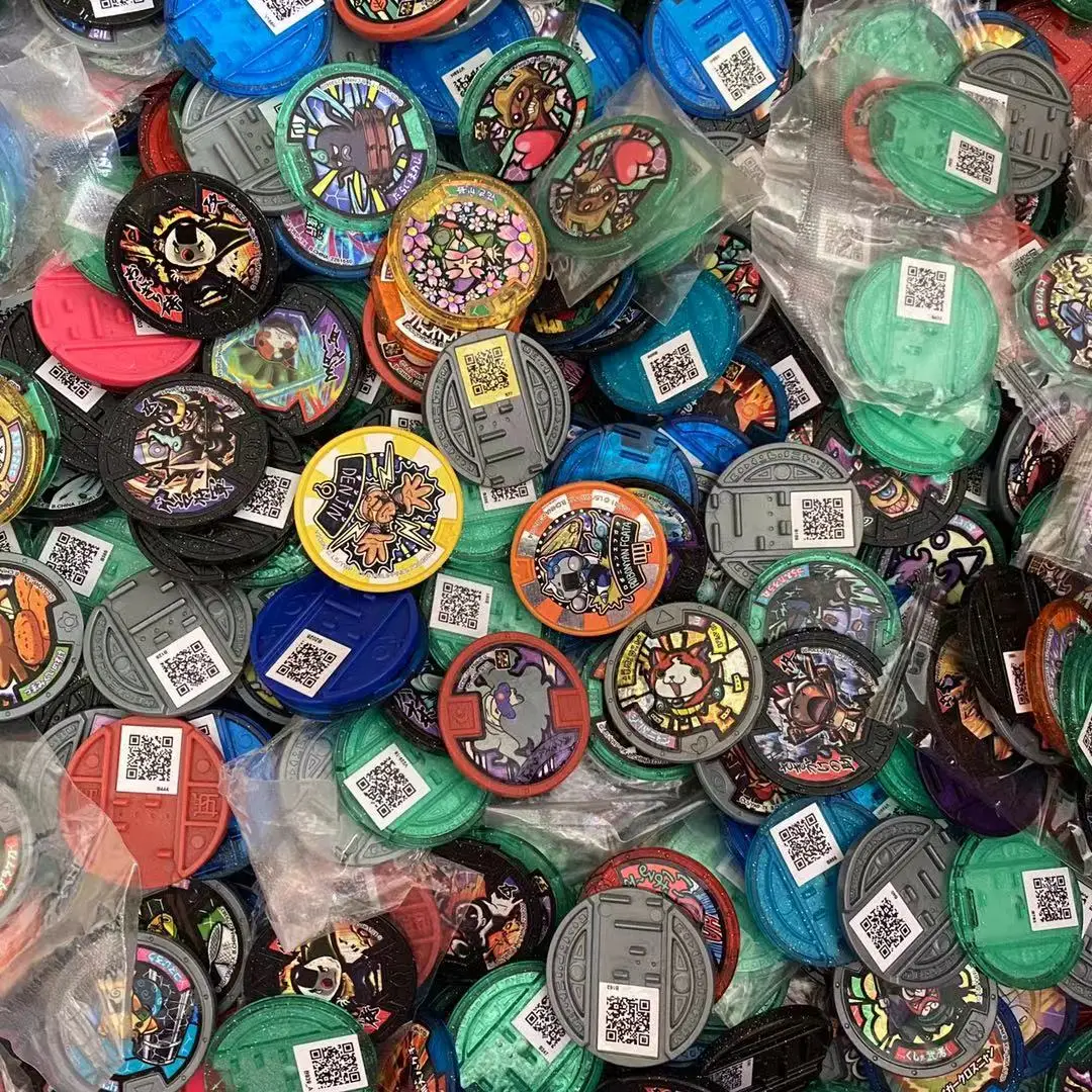 BANDAI Japanese Version Yo-kai Medals Link with Watch U Type