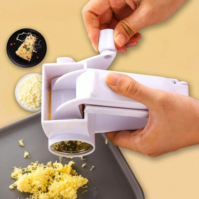 Three in One Hand Rotating Cheese Planer Creative Kitchen Tool Cheese  Cheese Grater Multifunctional Cheese Grater