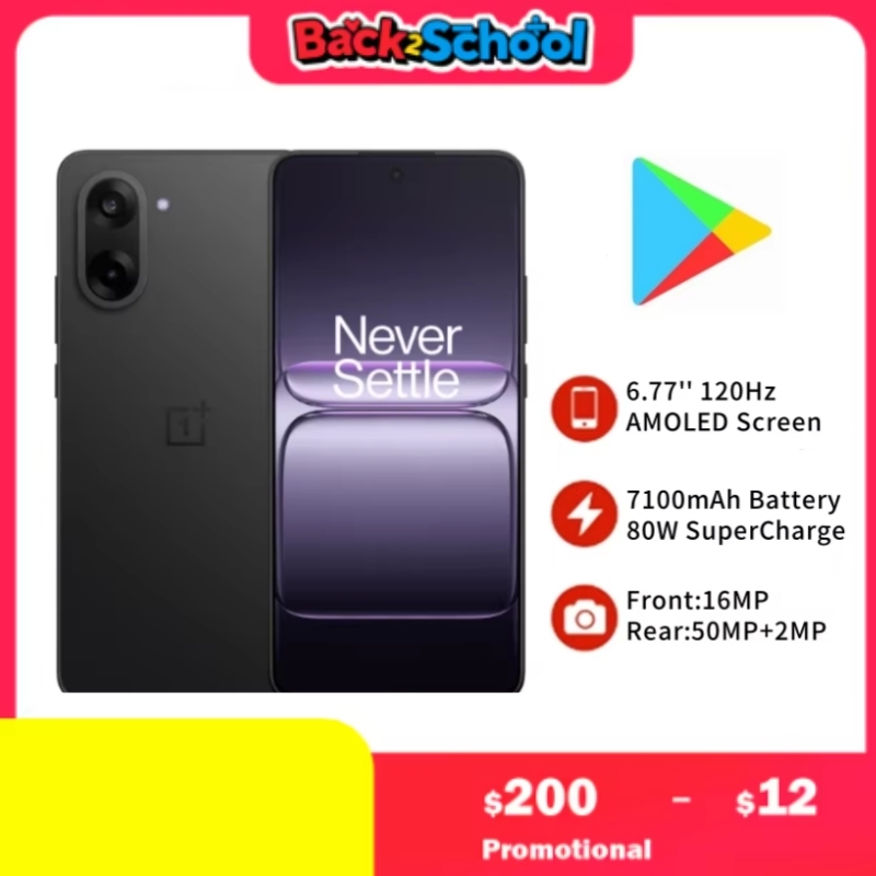  Chinese Version OnePlus Ace5 Racing Edition Dimensity 9400e 6.77'' AMOLED 120Hz 7100mAh Super80W Charge 50MP NFC ColorOS 15.0
