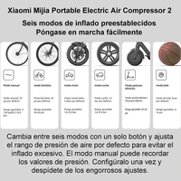 Mijia Air Pump 2 for bicycles and balls, digital tire pressure preset + automatic stop charging, Type-C fast charging - Image 6