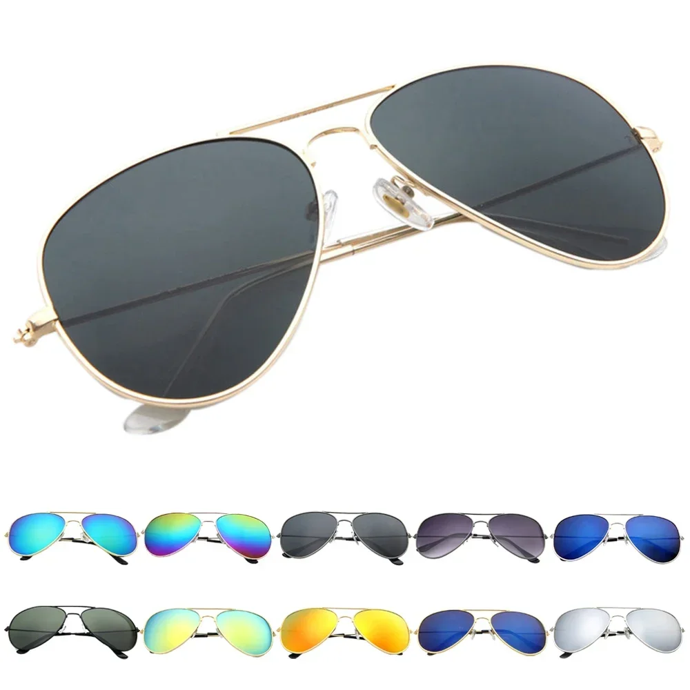 Kids Sunglasses Classic Aviation For Boy And Girl Colorful Mirror Pilot Sun Glasses
