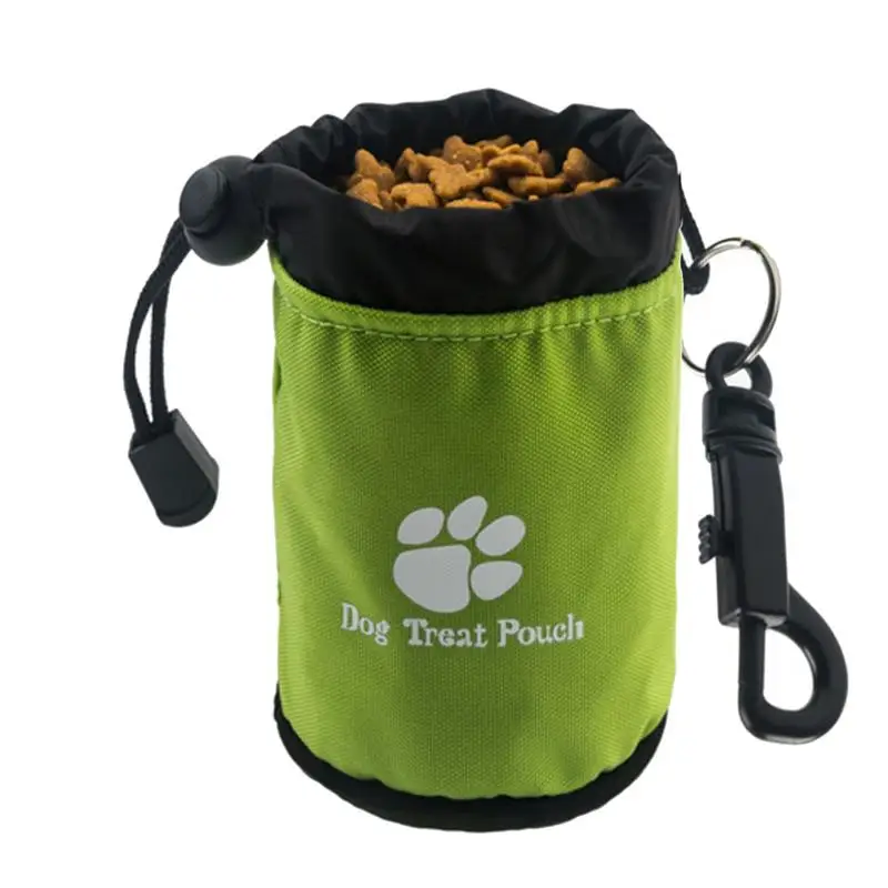 Fashionable Dog Treat Pouch Waterproof Oxford Nylon Weight Outdoor Training Bag With Sustainable Stocked Features dog walking bag
