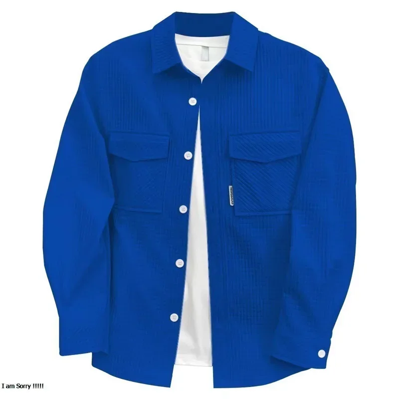 Fashion Spring and autumn men casual button trench jacket jacket men block quality coat