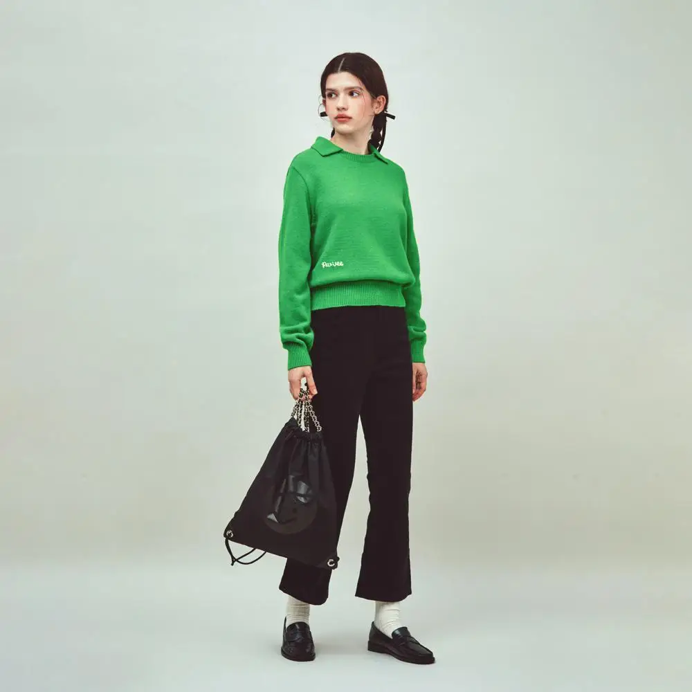 Women Knitted Vest PIVVEE Women's Warm Pullovers Sports Golf Lapel Luxury Design Knitted Sweaters
