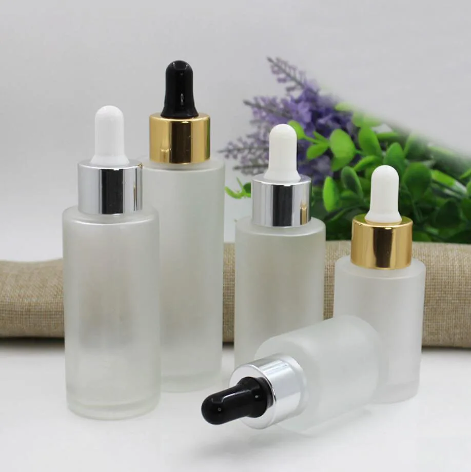 

20ml30ml40ml50ml60ml glass dropper bottle lotion emulsion essential oil serum liquid toner toilet water skin cosmetic packing